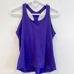 Purple Athletic Tank Top